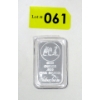 Image 1 : 1 Oz .999 Silver Miner Mule SilverTowne Bar 