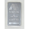 Image 1 : 10 Oz .999+ Silver A-Mark Bar 