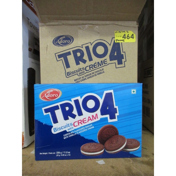 Case of Adoro Trio4 Biscuits with Cream