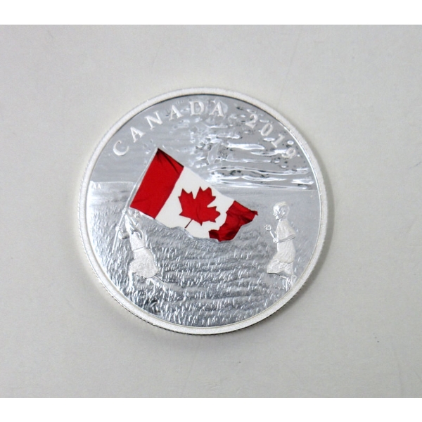 1 Oz .9999 Silver Proudly Canadian Coin 