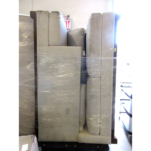 Fabric Upholstered Corner Sectional