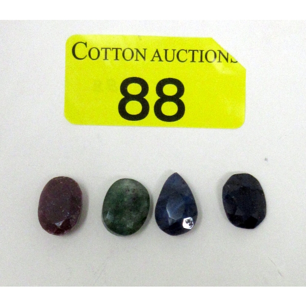 51 CTW of 4 Loose Assorted Gemstones 