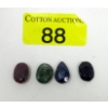 Image 1 : 51 CTW of 4 Loose Assorted Gemstones 
