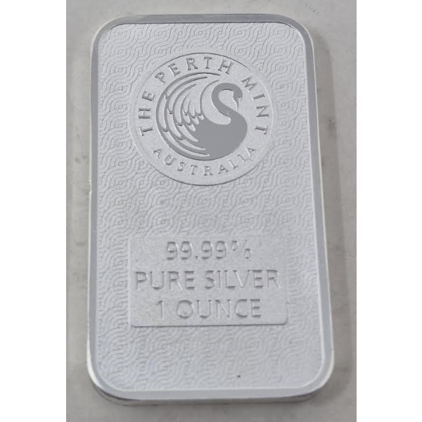 1 Oz .9999 Silver Year Of The Dragon Bar 