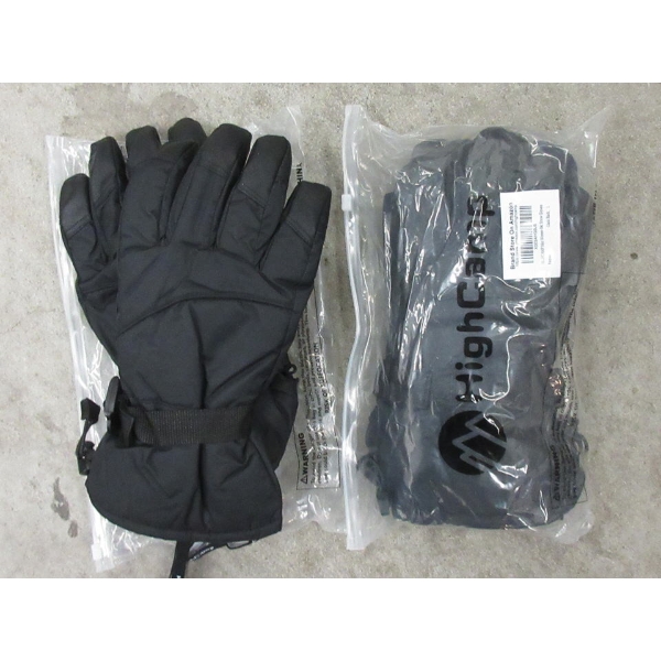 2 New Pairs of High Camp Ski & Snow Gloves - L