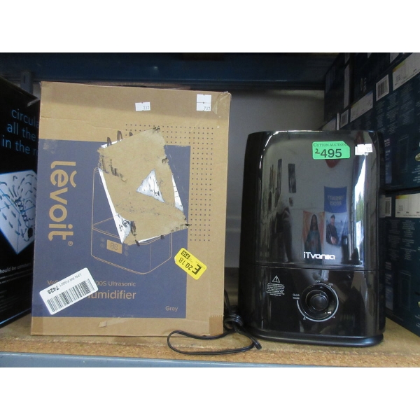 1 iTvanila and 1 Levoit Ultrasonic Humidifier