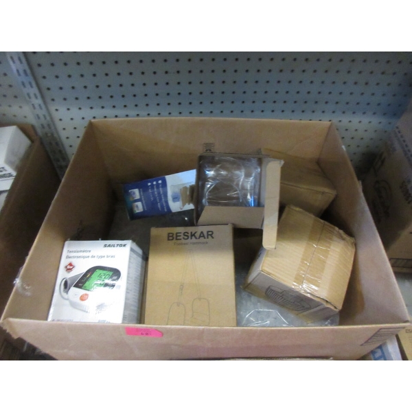 Box of Assorted New Medical Products