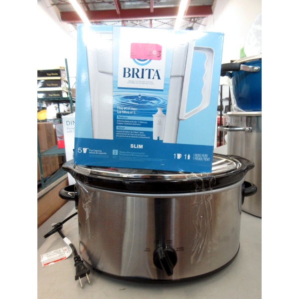 Brita Water Pitcher & a Slow Cooker