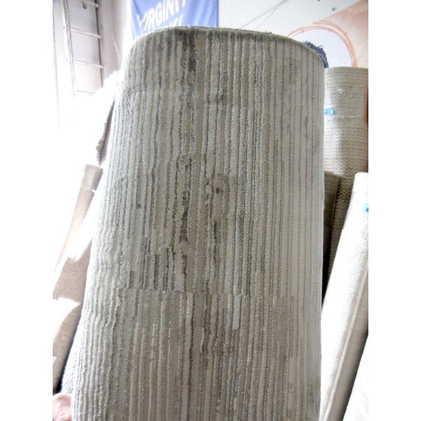 6' x 9' Grey Low Pile Patterned Area Carpet