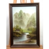 Image 1 : Original Signed Landscape Oil Painting 