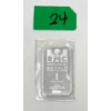 Image 1 : 1 Oz .999 Silver RMC Republic Bar 
