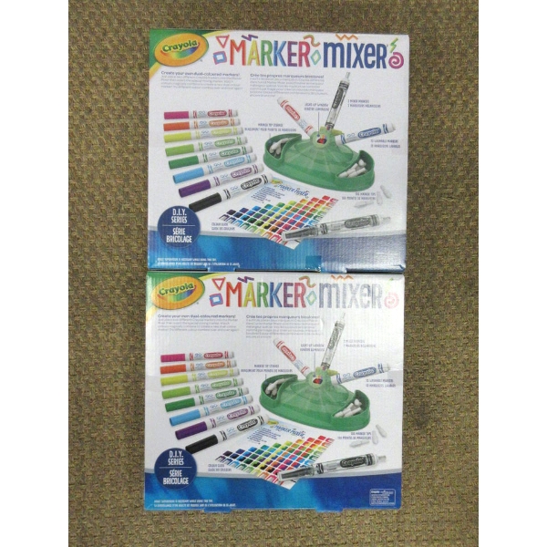 2 New Crayola Marker Mixer Sets - DIY Series