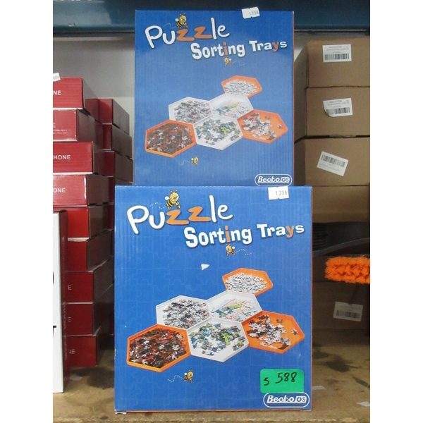 5 New Becko Jig Saw Puzzle Sorting Sets