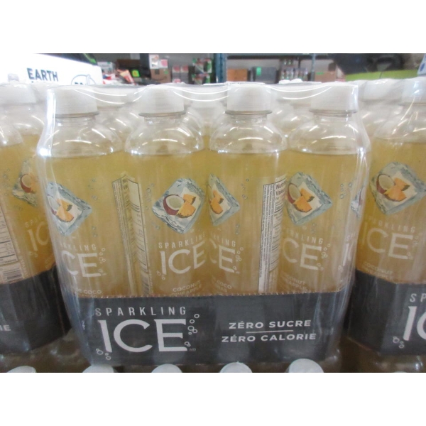 6 Cases of Sparkling Ice Zero Sugar Beverage