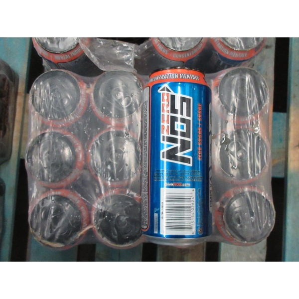 2 Flats of NOS Zero Sugar Caffeinated Energy Drink