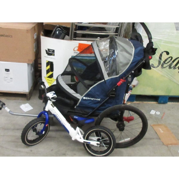 Child's Bike & Bike Trailer/Child Carrier