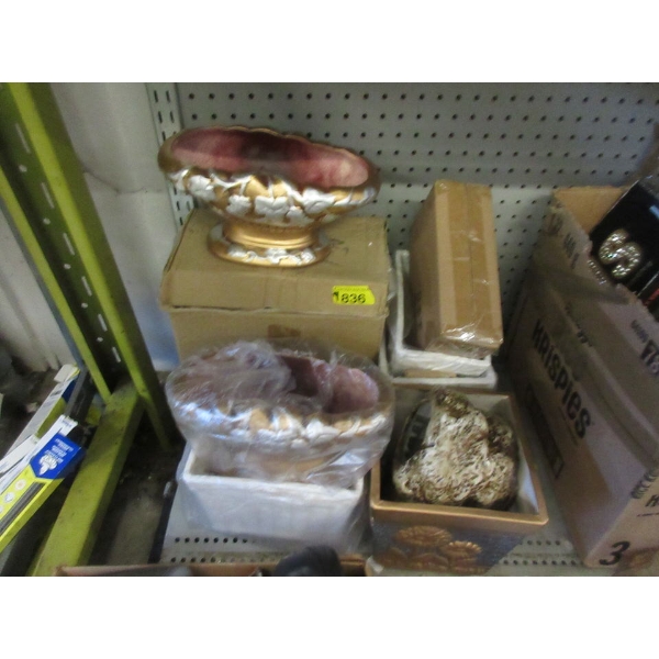 9 Assorted New Glazed Pottery Vases