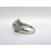 Image 3 : Ladies Diamond Cluster Ring - 1 CTW 