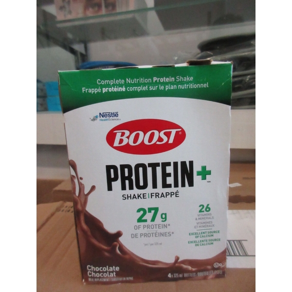 3 Cases of Boost Protein Shake - Chocolate 