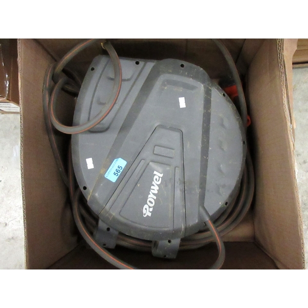Roywel Hose Reel with Hose - Preowned - As Is