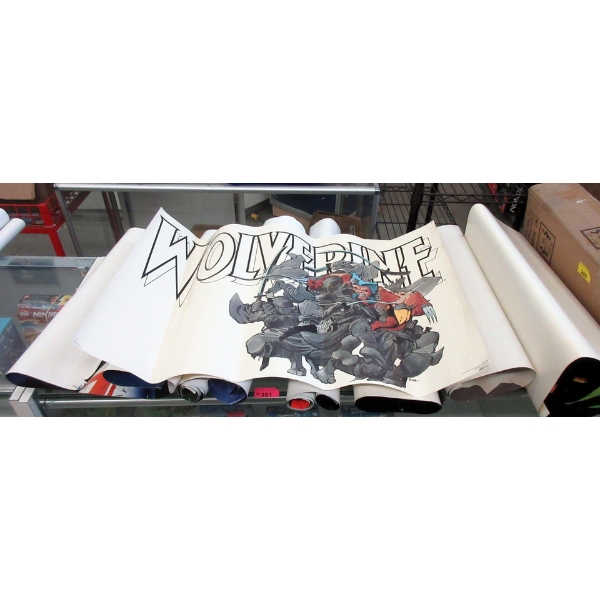 6 Assorted Unframed Movie & Other Posters 