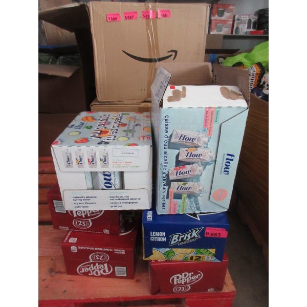 6 Cases of Assorted Beverages
