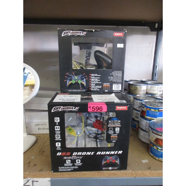 9 Sky Thunder D63 Drones - Customer Returns