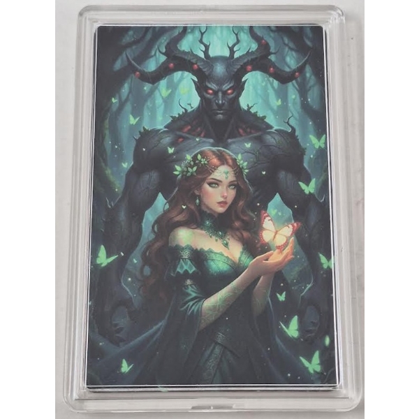 Certified 1 Oz .999 Copper 2026 Vixens Series Art Bar