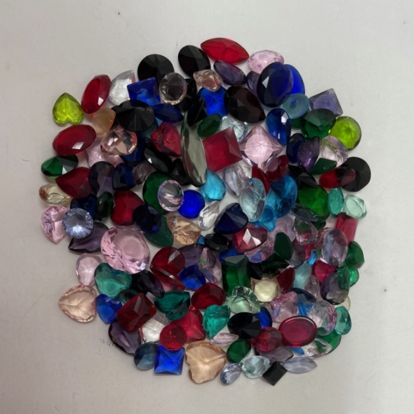 285 Carats Assorted Hand-Cut Crystals