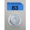 Image 1 : 1 Oz .9999 Silver Kangaroo Coin 