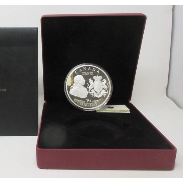 2012 .9999 Silver Kilo King George III Coin