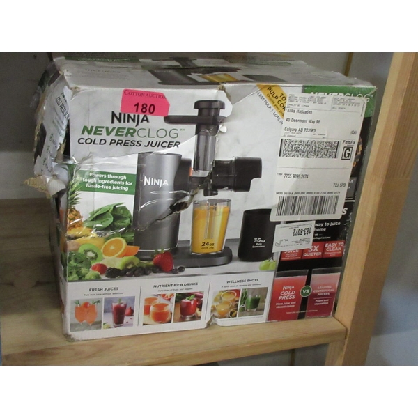 Ninja Never-Clog Cold Press Juicer