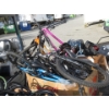 Image 1 : Skid of Customer Return Bikes & Parts - As Is