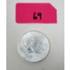 Image 1 : 1 Oz .9999 Silver 2011 Canada Maple Leaf Coin 