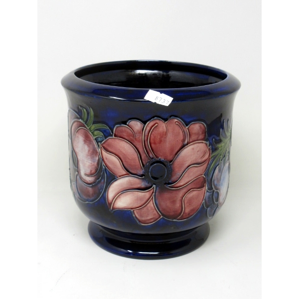 Vintage Moorcroft "Anemone" Jardinière - Signed