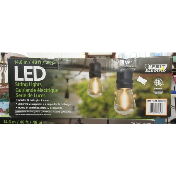 Feit Electric 48' Commercial Grade String Light
