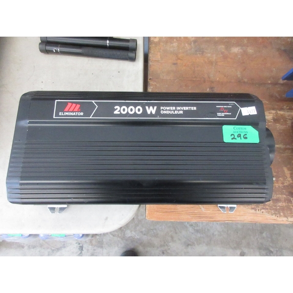 Eliminator 2000 W Power Inverter - No cord