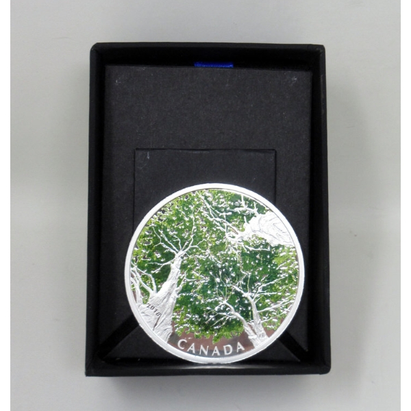 2 Oz .9999 Silver 2018 Canada Coin