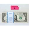 Image 1 : 100 x $1 USD Uncirculated Sequentially Numbered Federal Reserve Bundle 