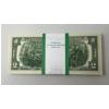 Image 2 : 100 x $2 USD Uncirculated Federal Reserve Bundle 