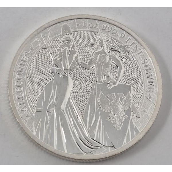 1 Oz .9999 Silver Allegories Germania Coin 