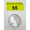 Image 1 : 1 Oz .999 Silver Indigenous/Buffalo Round  