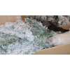Image 1 : Skid of Flocked Christmas Trees - Customer Returns 