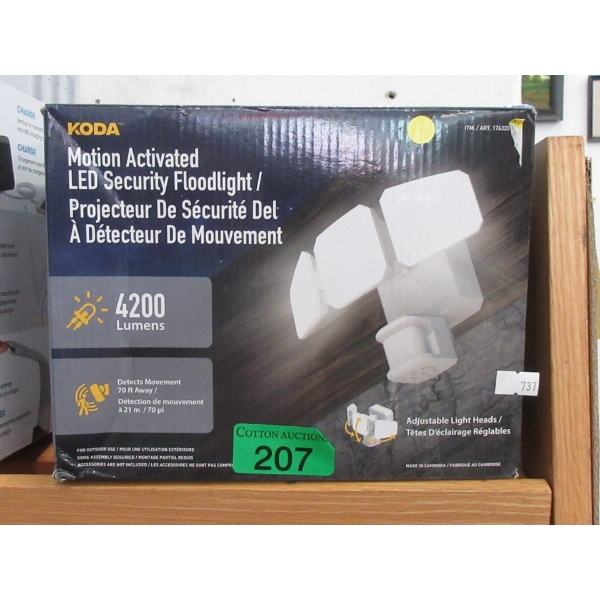 KODA Motion Activated LED Security Flood Light