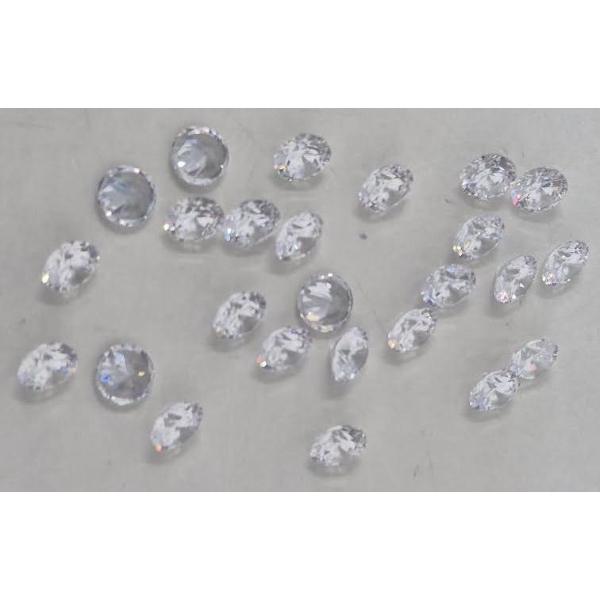 25 x AAA Grade Loose Cubic Zirconia