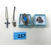 Image 1 : Two .925 Silver Necklaces and Two .925 Silver Rings