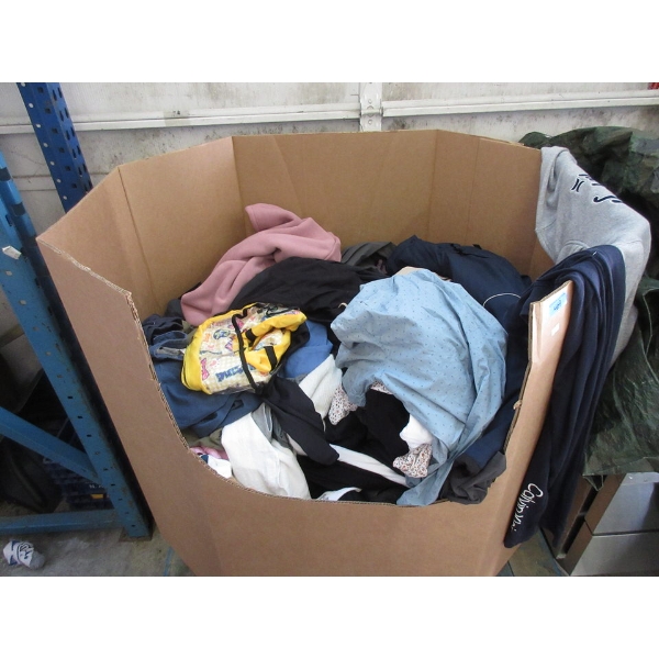 Skid of Overstock & Customer Return Clothing - As Is