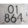 Image 1 : 70+ Assorted 5" to 6" Metal House Numbers 