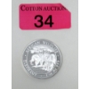 Image 1 : 1 Oz .999 Silver 2013 African Wildlife Elephant Coin 