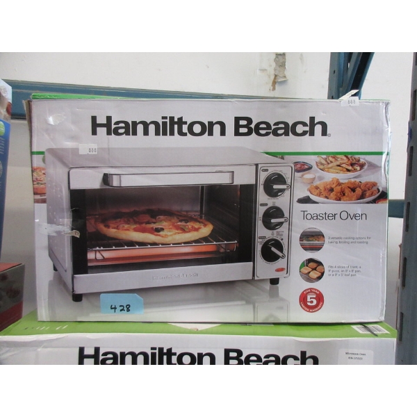 Hamilton Beach Toaster Oven - 3 Cooking Options